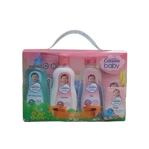 Cussons Baby Mild & Gentle Bathing Needs Gift Set - 7 Pieces