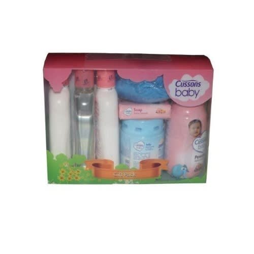 Cussons Baby Mild & Gentle Bathing Needs Gift Set - 7 Pieces