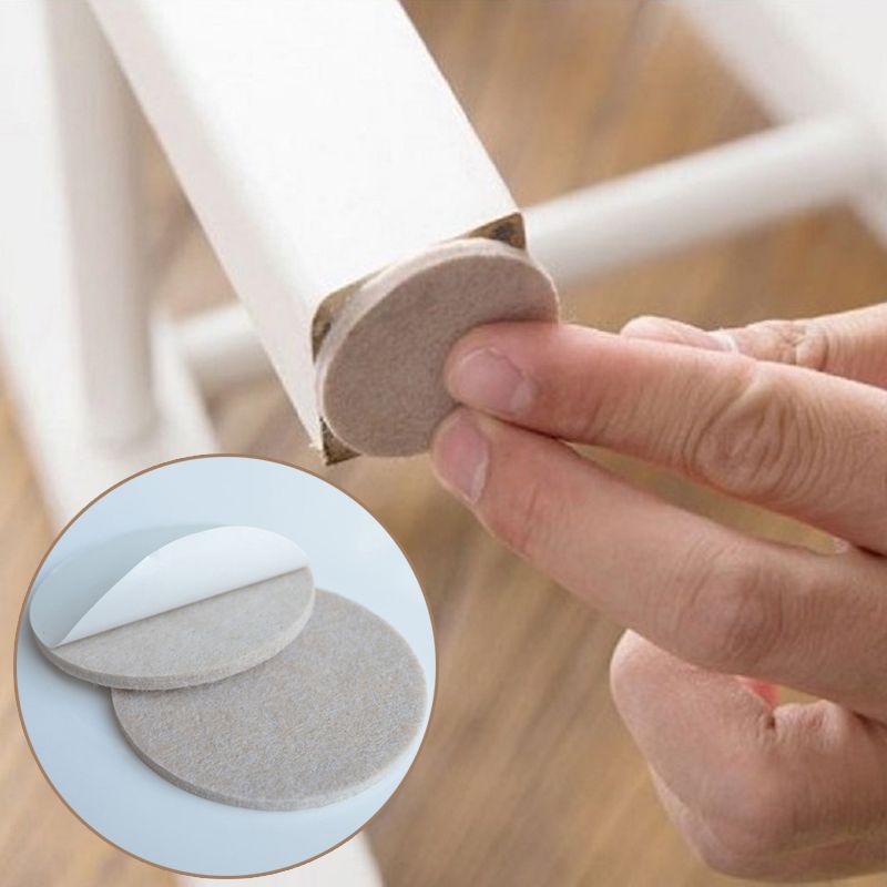 Self-adhesive Felt Table Chair Mats Noise Preventi