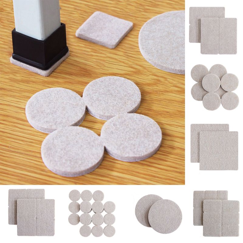 Self-adhesive Felt Table Chair Mats Noise Preventi