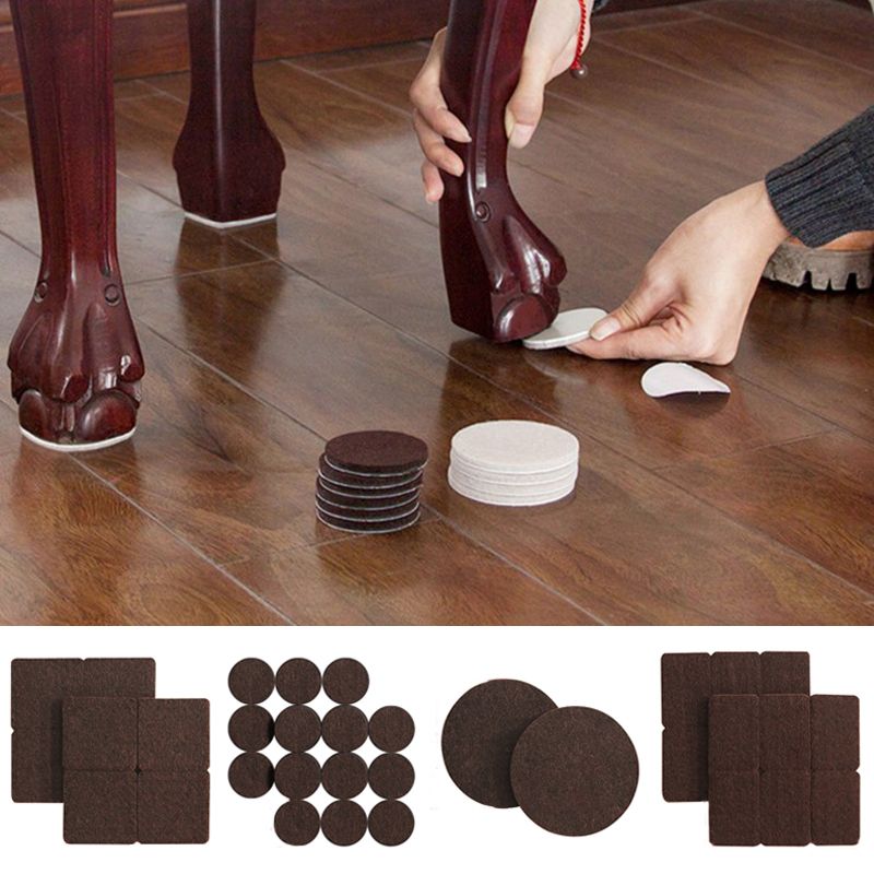 Self-adhesive Felt Table Chair Mats Noise Preventi