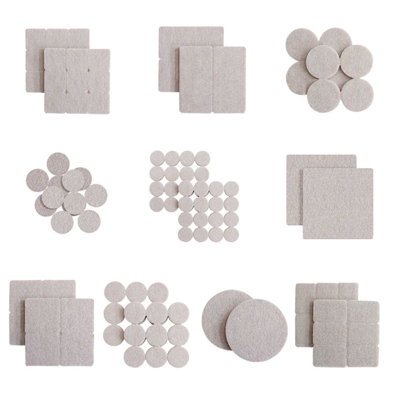 Self-adhesive Felt Table Chair Mats Noise Preventi