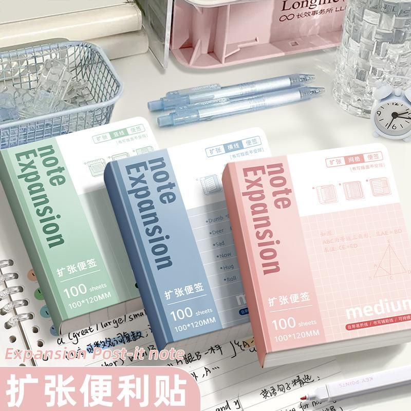 Expansion Sticky Notes Foldable Expansion Stickers Students Use Postgraduate Entrance Examination Sticky Sticky Note Expansion Stickers Notes Patch
