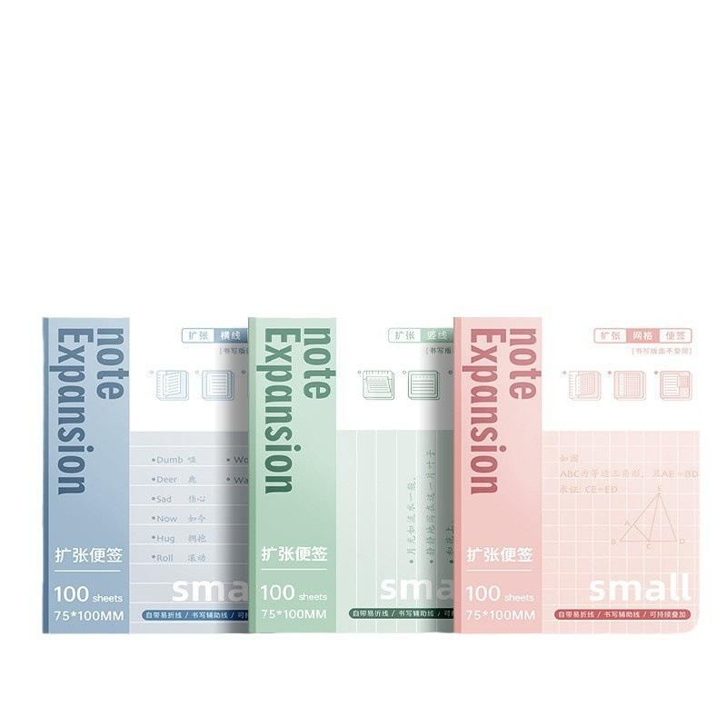 Expansion Sticky Notes Foldable Expansion Stickers Students Use Postgraduate Entrance Examination Sticky Sticky Note Expansion Stickers Notes Patch