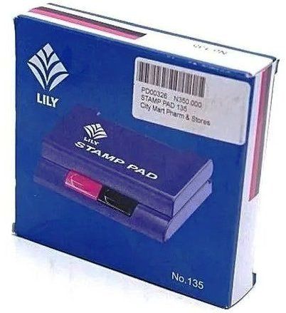 Stamp Pad - Black/blue - 2 In 1