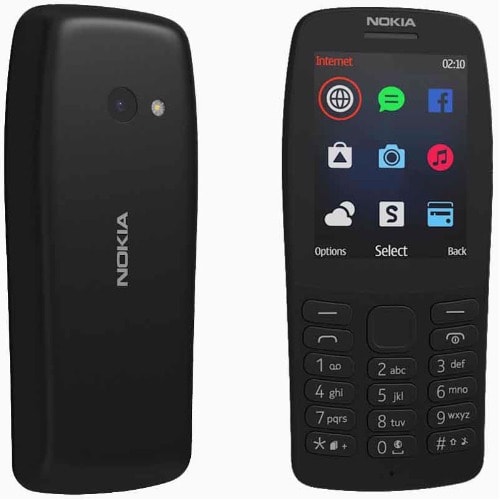 210- Dual Sim - 2.1" -Black