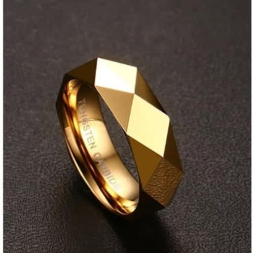 Men's Gold Plated Wedding Ring