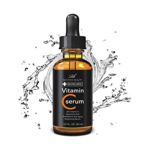 Face Serum - 20% Organic Vit C + Hyaluronic Acid - 30ml -