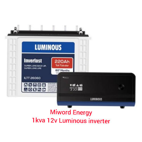 1kva 12v Luminous Inverter System