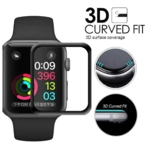 Full Size Tempered Glass Screen Protector For Apple Watch Series - 44m