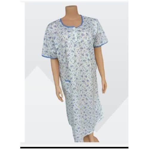 Night Gown - Maternity - Nursing- Flowered
