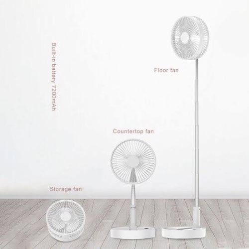 Foldable Rechargeable Storage Fan - 18650mAh - 6