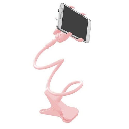 Flexible 360 Rotate Phone Holder- Pink