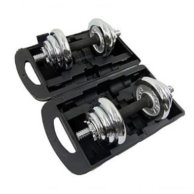 20 Kg Dumbbell Gym Weights With Carrier Case