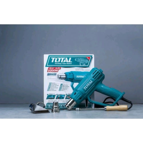 Super Select Heat Gun With Scraper & 4 Nozzles - 2000W Industrial