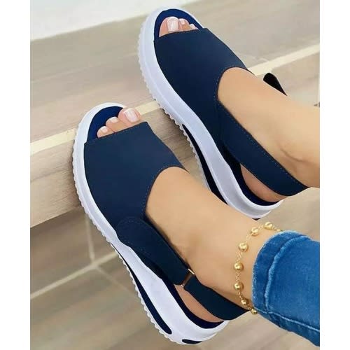 Ladies Easy Wear Sandal - Black