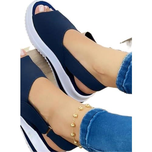 Ladies Easy Wear Sandal - Black