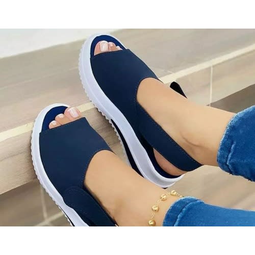 Ladies Easy Wear Sandal - Black
