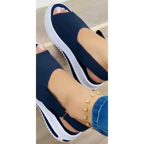 Ladies Easy Wear Sandal - Black