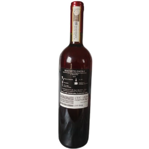 Brachetto D’acqui 2017 -750ml 5.5 Alc.