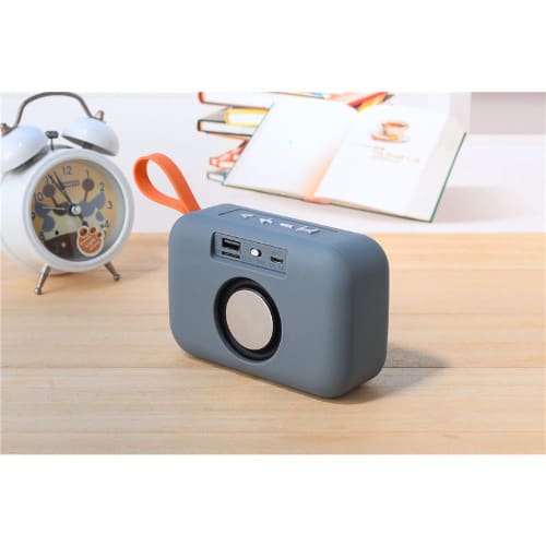 Bluetooth 3D Stereo Big Speaker With MP3-FM Plus Free Power Bank