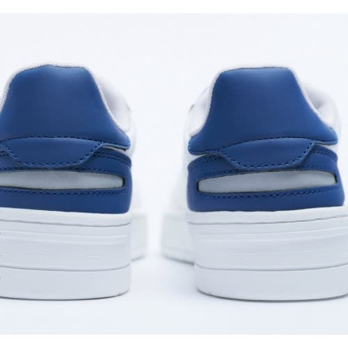 Ladies High Top Sneakers- Blue
