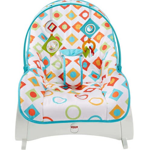 Infant-to-toddler Rocker - Geo Diamonds