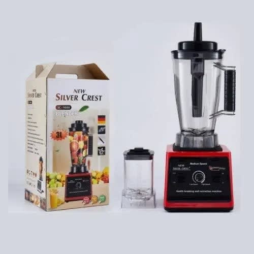 Silvercrest Commercial Blender With 2 Cups - 8000W - 3L