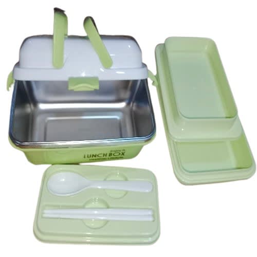 Lunch Box With 3 Layers