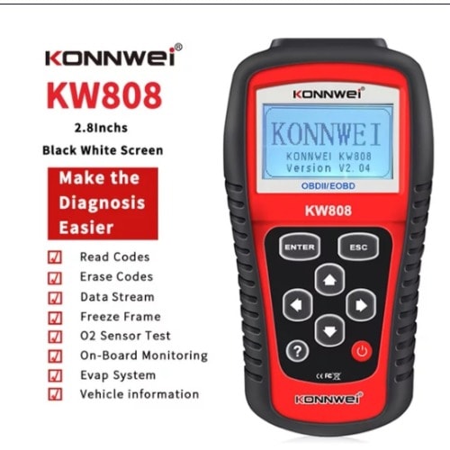 Kw808 Obd2 Obd11 Car/auto Diagnostic Scanner