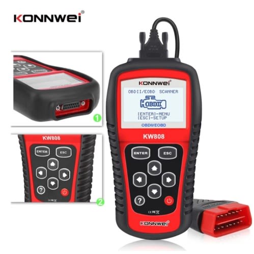 Kw808 Obd2 Obd11 Car/auto Diagnostic Scanner