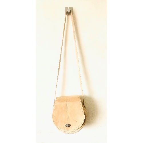 Casual Handwoven Rattan And Leather Mix Crossbody Bag -2