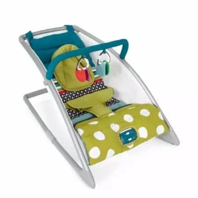 Go Go Rocking Cradle - Carousel Lime
