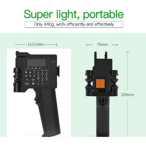 Portable Hand Held Coding Machine