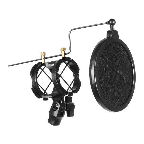 KH-24 Huake Desktop Phone Clip Holder And Mobile Microphone Live Stand