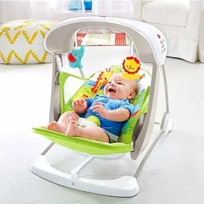 Rainforest Friends Take-along Swing & Seat