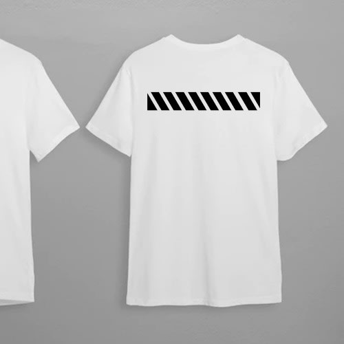 Dili Crew  Neck Top - White