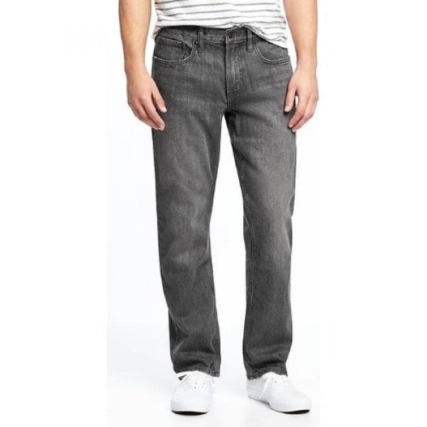 Men's Regular Jeans - Grey Wash