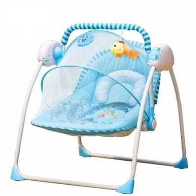 Swing With Net- Blue