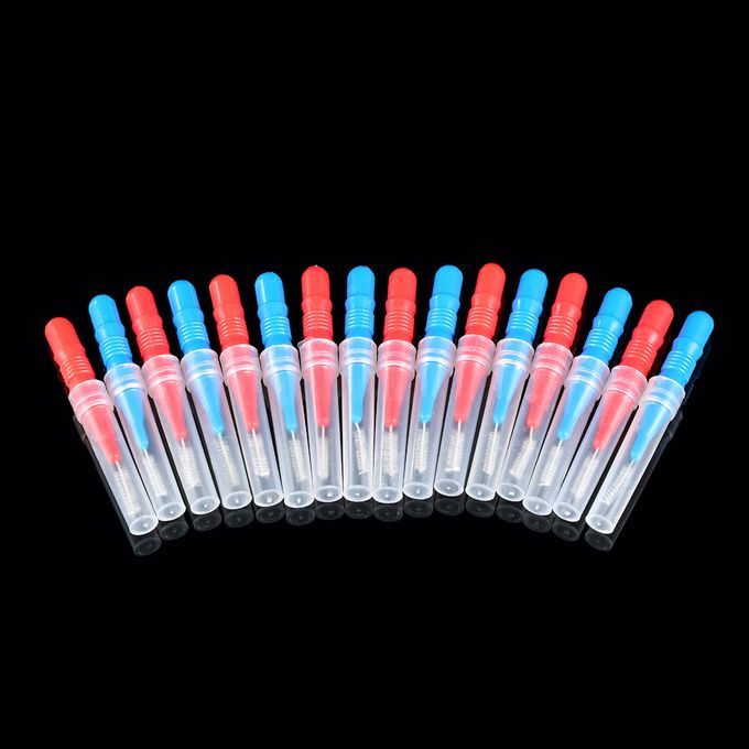 50pcs Interdental Brush Floss Head Tooth Pick Tool Between-