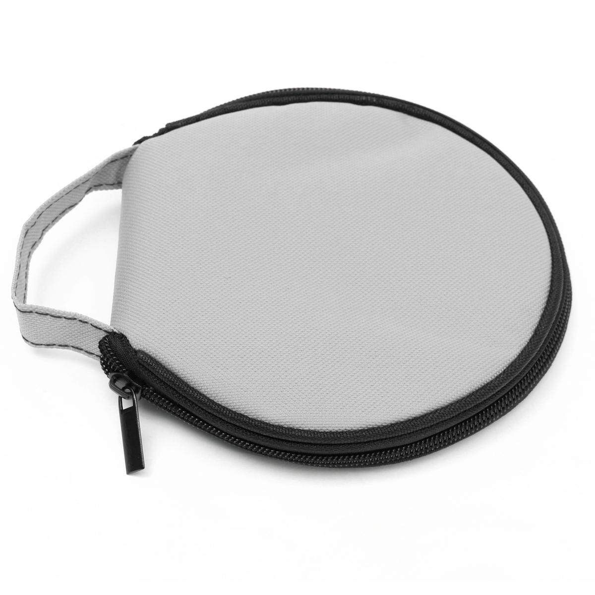 Hot 1PCS 20 Disc CD DVD Case Storage Holder Carry Case Organizer CD DVD Sleeve Wallet Cover Bag Box Holder DJ Storage Cover Grey Grey
