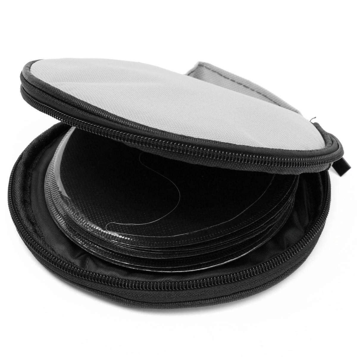 Hot 1PCS 20 Disc CD DVD Case Storage Holder Carry Case Organizer CD DVD Sleeve Wallet Cover Bag Box Holder DJ Storage Cover Grey Grey