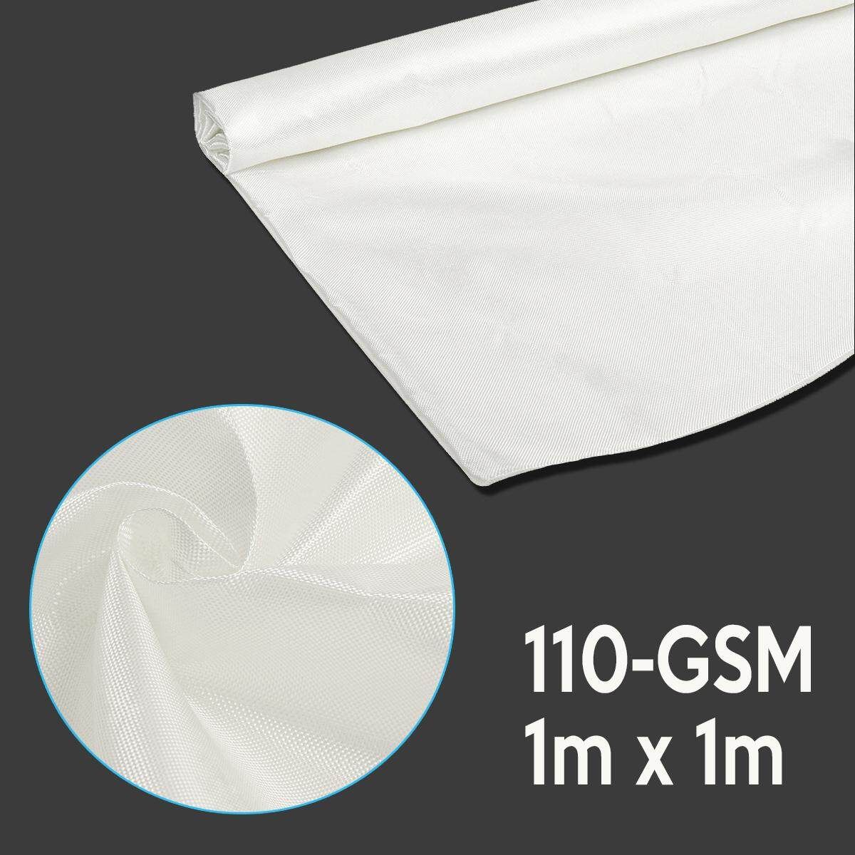 1m X 1m 110gsm Fibreglass Mat Fiber Glass Chopped Strand Matting For GRP Resin Wor
