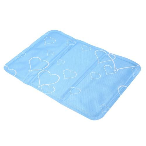 PVC Ice Pad Cushion Multifunctional Ice Pad Mattress Summer Season Cooling Blue