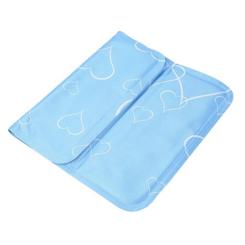 PVC Ice Pad Cushion Multifunctional Ice Pad Mattress Summer Season Cooling Blue