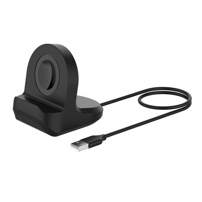 USB Charging Dock Cradle For Galaxy Watch Active Smart Watch Black