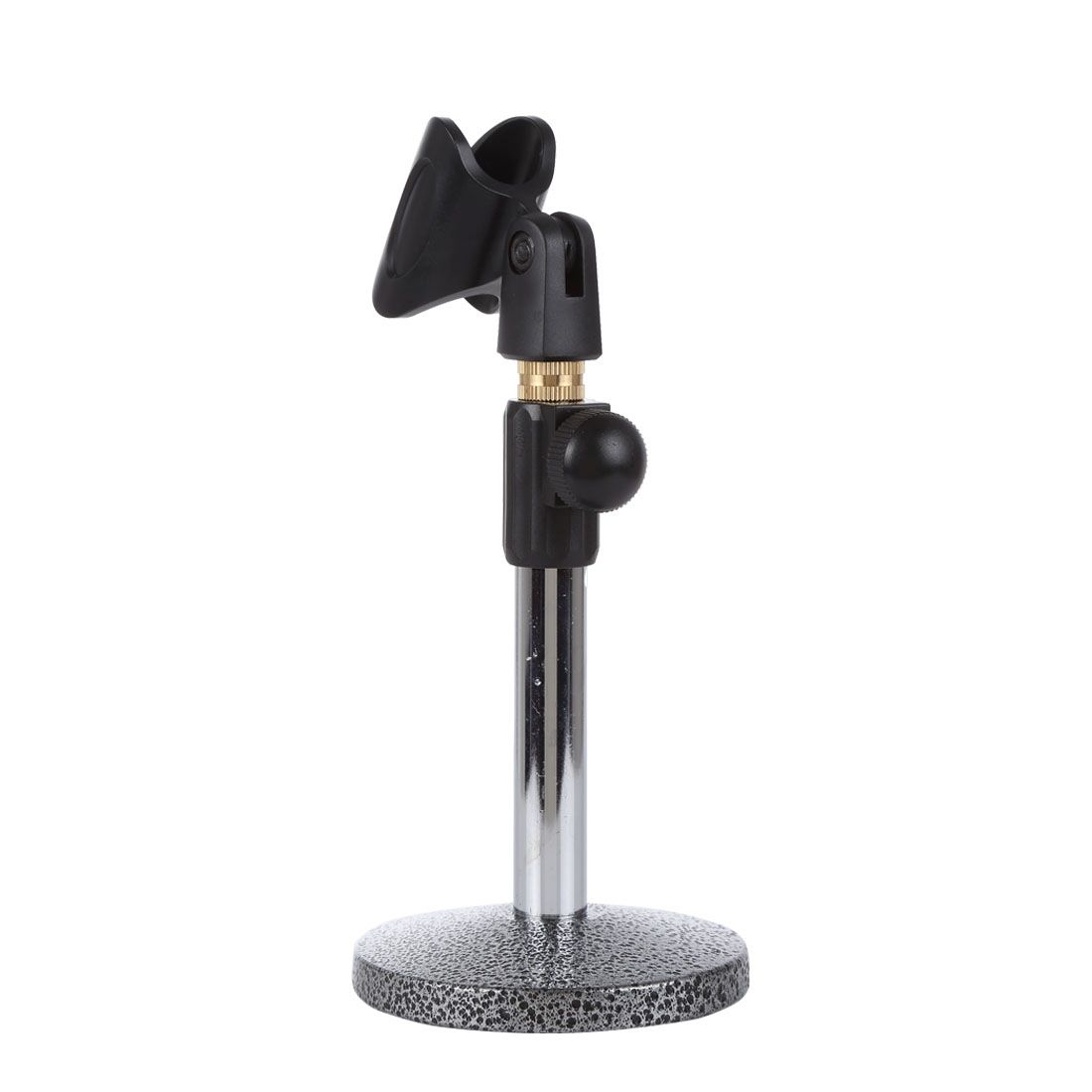 Adjustable Microphone Desk Stand, Height: 12.5-25.5cm