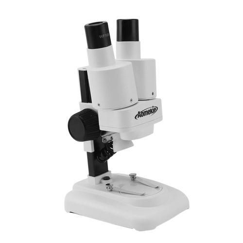 AOMEKIE 20X Stereo Microscope Binocular With LED