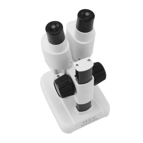 AOMEKIE 20X Stereo Microscope Binocular With LED