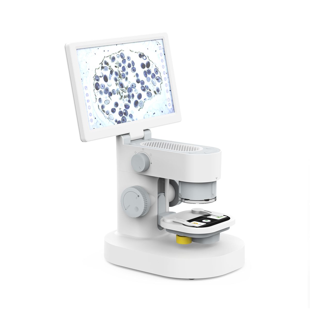 Rechargeable Intelligent Microscope 1200X Optical